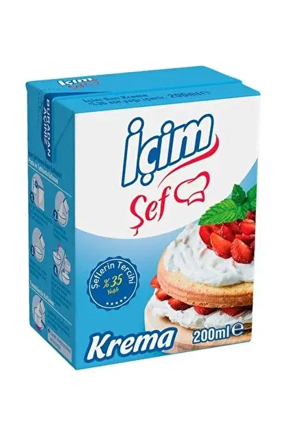 İÇİM SIVI KREMA 200 GR.