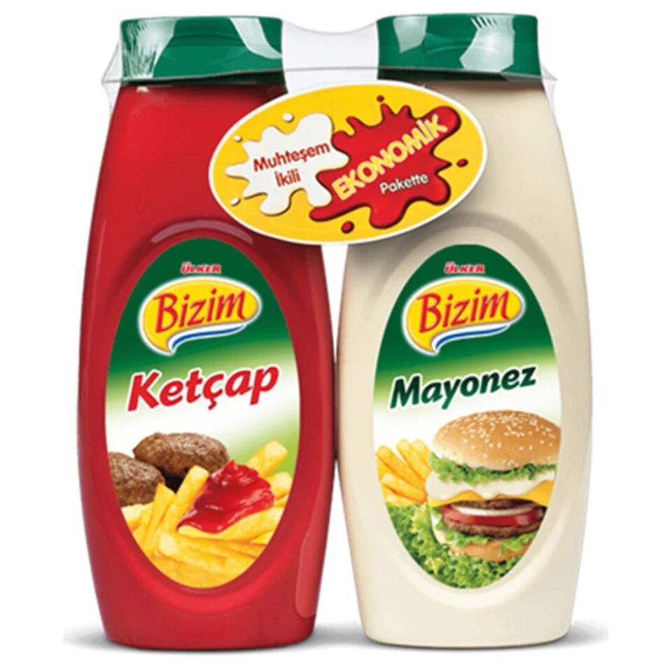 BİZİM KETÇAP MAYONEZ EKO 730 GR.