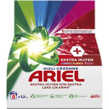 ARİEL MATİK OXİ EKSTRA HİJYEN RENKLİ 1,2 KG.
