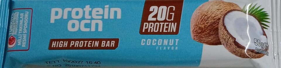PROTEİN BAR COCONUT 50 GR