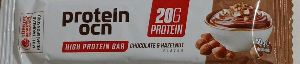 PROTEİN BAR ÇİKOLATA HAZELNUT 50 GR