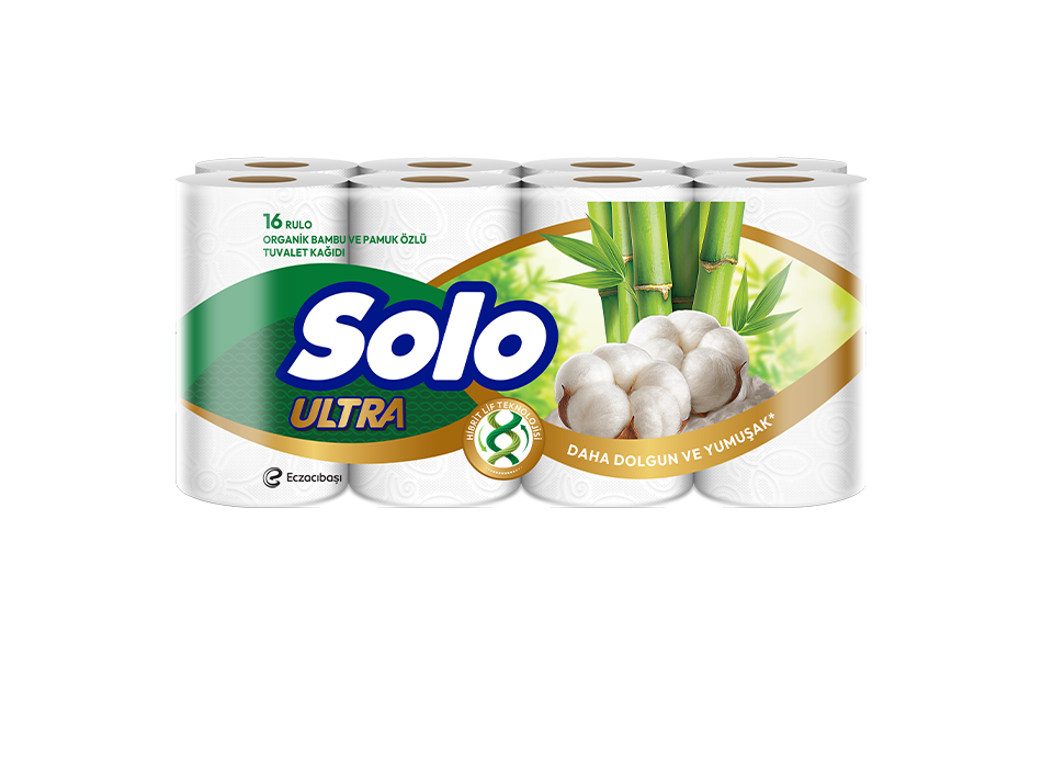 SOLO TUV.KAĞIDI 16 LI BAMBU KATKILI