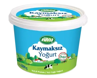 SÜTAŞ YOĞURT 2000 GR.KAYMAKSIZ