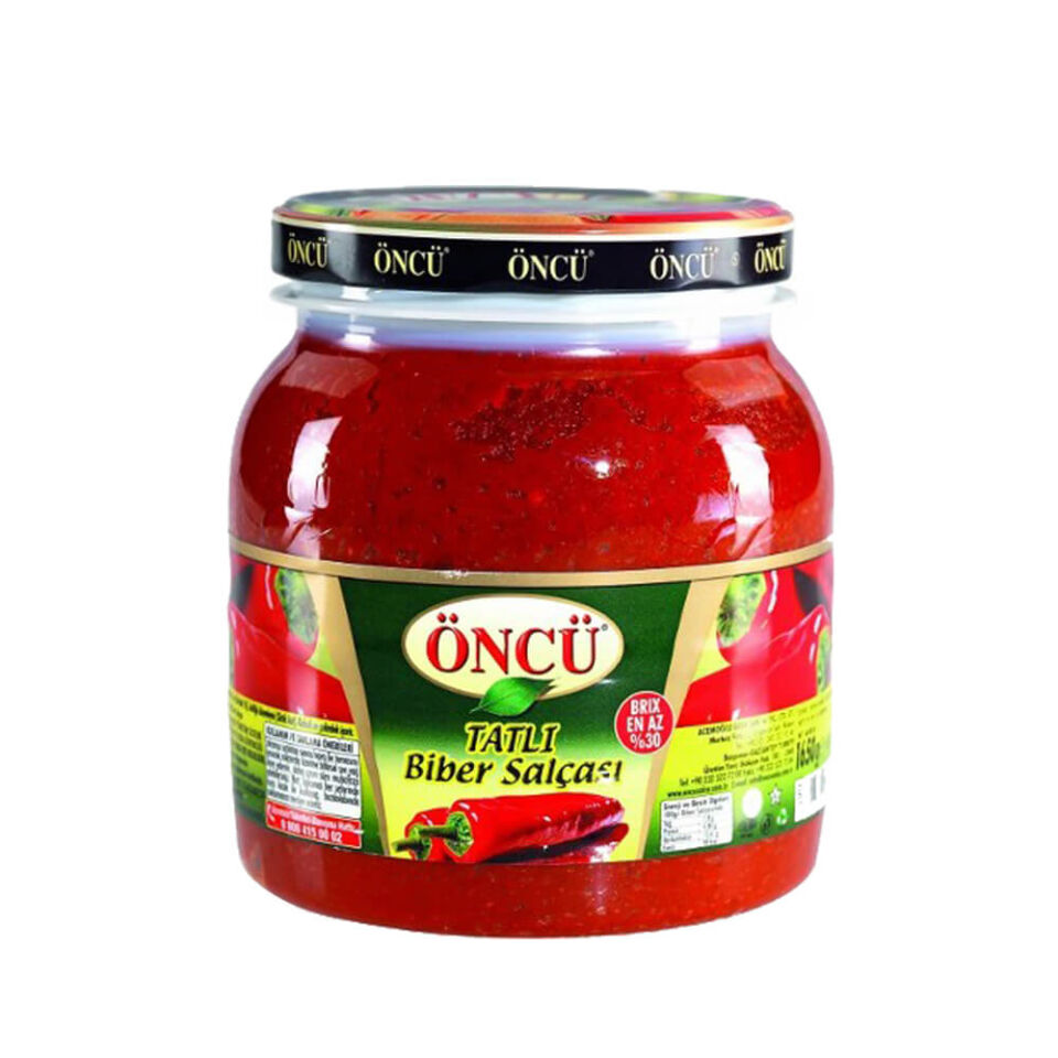 ÖNCÜ BİBER SALÇASI TATLI 1650 GR.PET