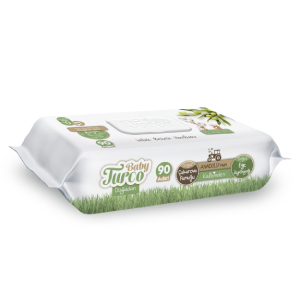 BABY TURCO ISLAK HAVLU ALOE VERA 90 LI