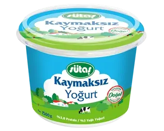 SÜTAŞ YOĞURT 1500 GR KAYMAKSIZ