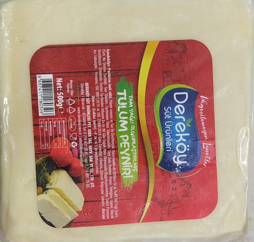 DEREKÖY TULUM PEYNİRİ 500 GR.