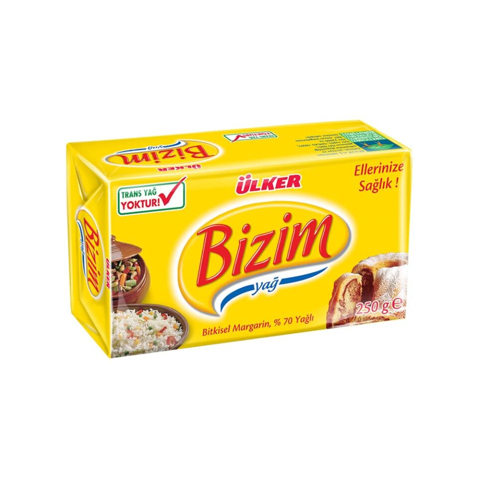 BİZİM PAKET MARGARİN 250 GR