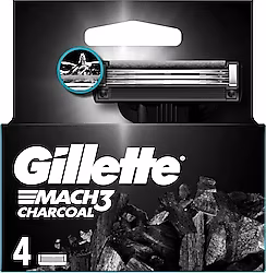 GİLLETTE MACH3 CHARCOL BIÇAK 4 LÜ
