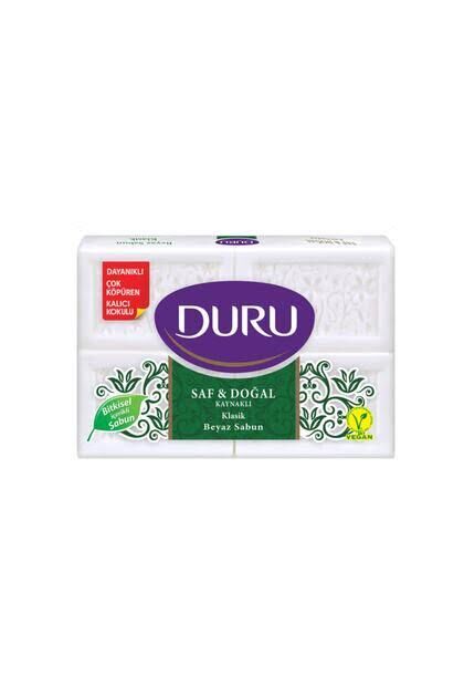 DURU KALIP SABUN 600 GR.BEYAZ