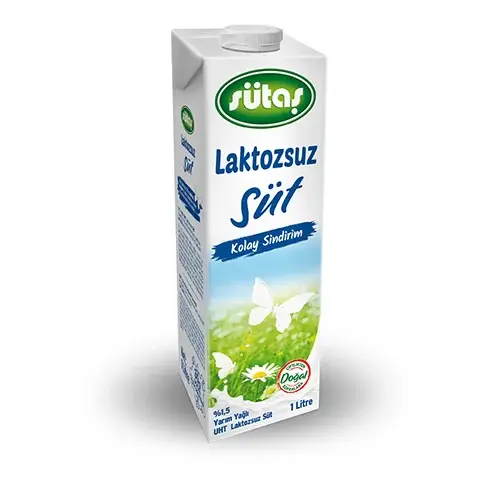 SÜTAŞ SÜT 1/1 LAKTOZSUZ