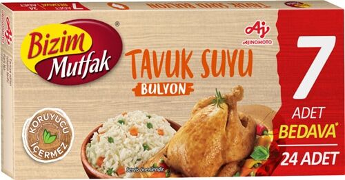 BİZİM BULYON TAVUK 24LÜ 240GR