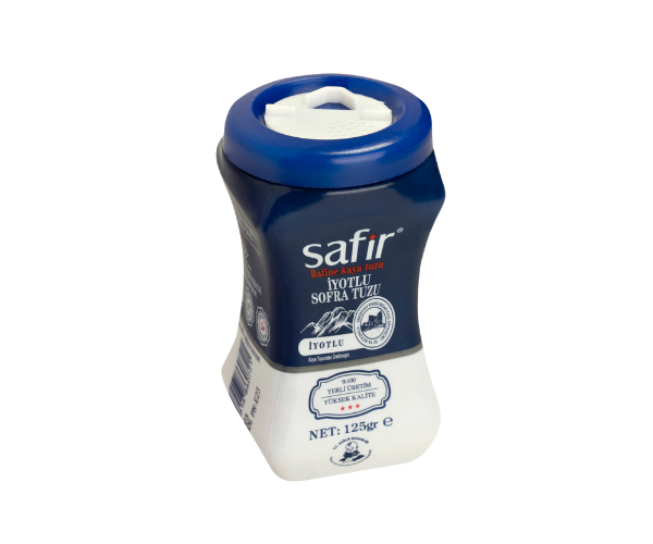 SAFİR TUZ TUZLUKLU 125 GR.PLASTİK