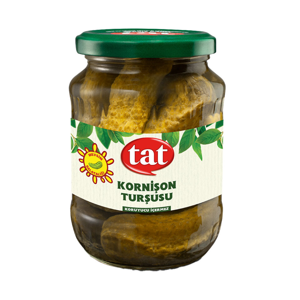 TAT TURŞU KORNİŞON CAM 350 GR.
