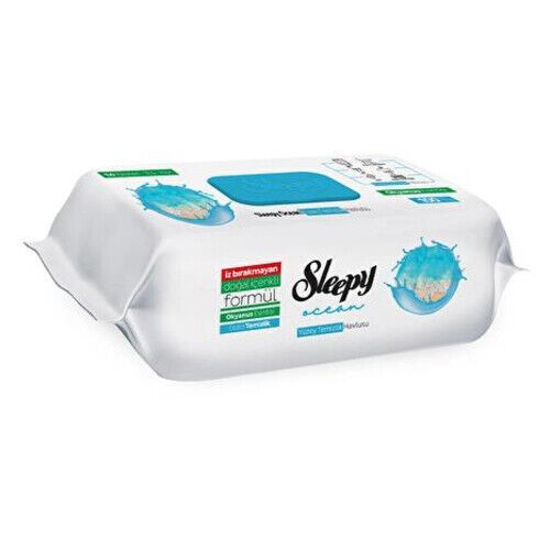 SLEEPY YÜZEY TEMİZLİK HAVLUSU 100 LÜ OKYANUS
