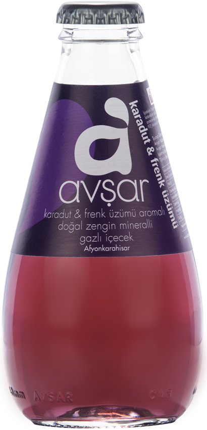 AVŞAR MEYVELİ SODA 200 ML.KARADUT
