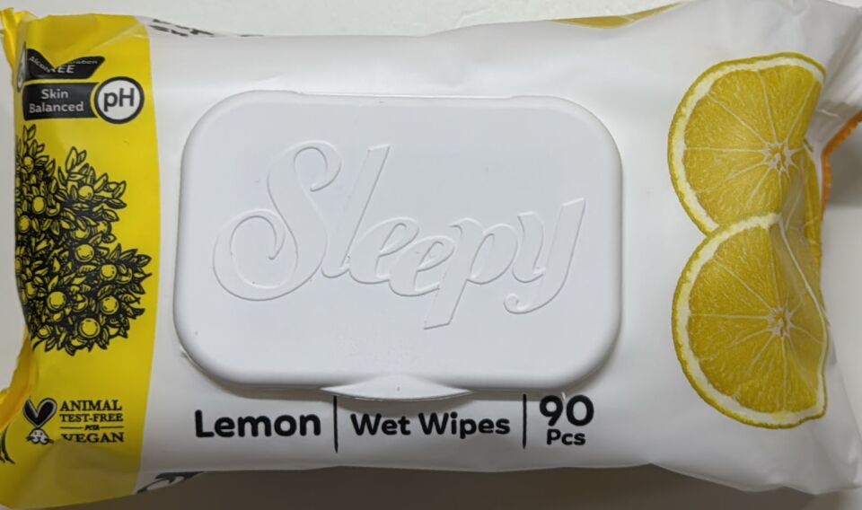 SLEEPY ISLAK HAVLU 90 LI PORTAKAL LİMON