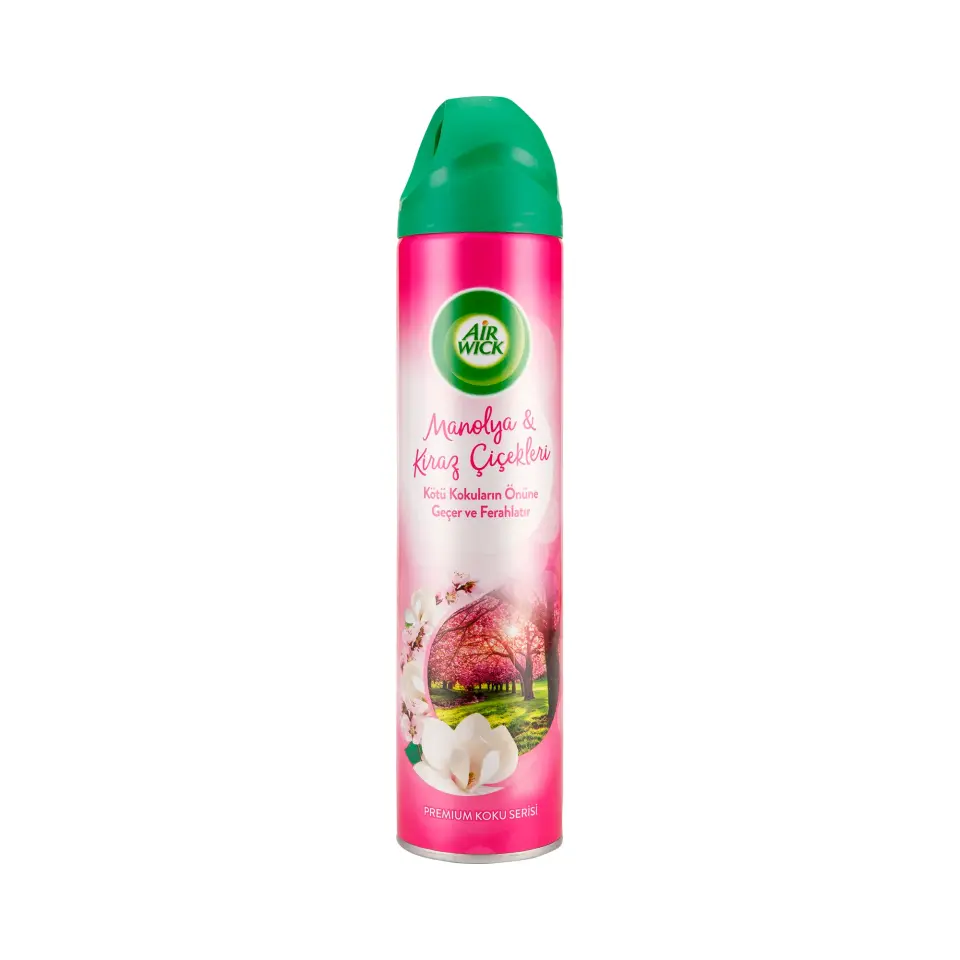 AİRWİCK AEROSOL KİRAZ VE MANOLYA 300 ML.