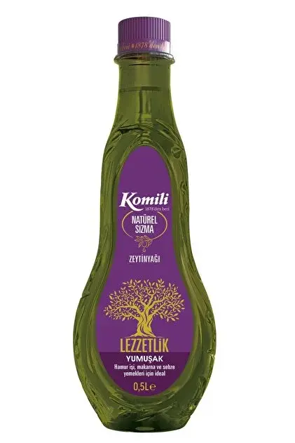 KOMİLİ ZEYTİN YAĞI 500 ML. PET EGE SIZMASI