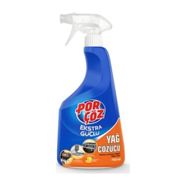 PORÇÖZ YAĞ ÇÖZÜCÜ SPREY 750 ML.