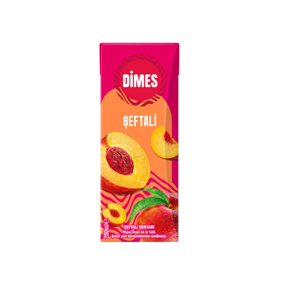 DİMES CLASSİC ŞEFTALİ 200 ML.