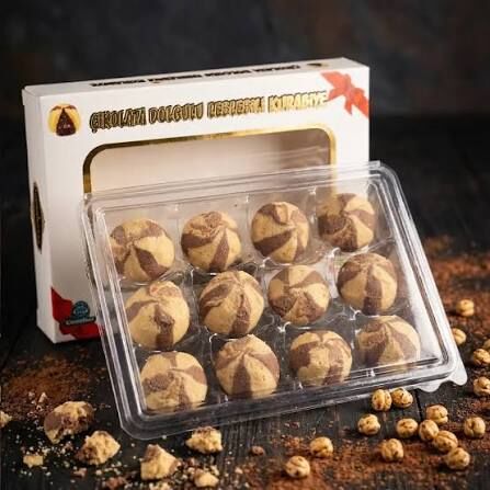 AYYILDIZ ÇİKOLATA DOLGULU LEBLEBİLİ KURABİYE 220 GR.