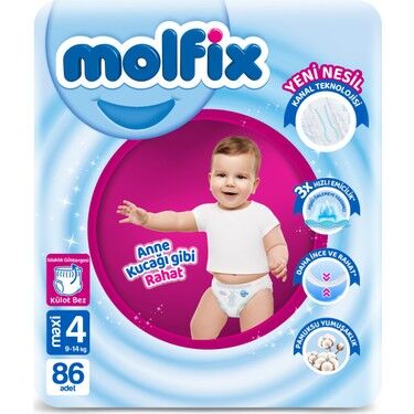 MOLFİX ULTRA FIRSAT PRE.SMART FİT 4 NO 86 LI