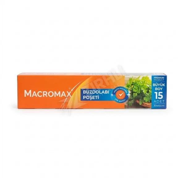 MACROMAX BUZDOLABI POŞETİ BÜYÜK 15 Lİ