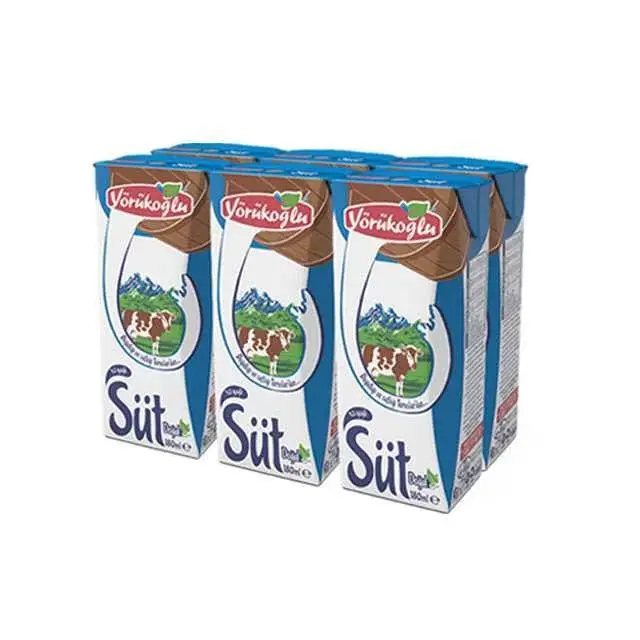 YÖRÜKOĞLU SÜT 6X180 ML.SADE
