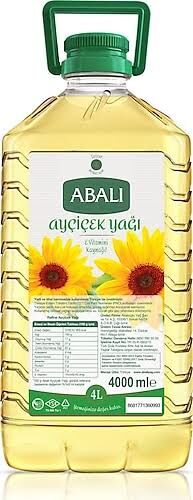 ABALI AYÇİÇEK YAĞI 4 LT.PET