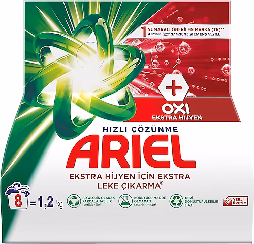 ARİEL MATİK OXİ POWER 1,2 KG.