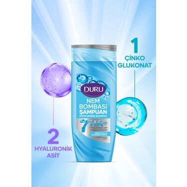 DURU ŞAMP.400 ML.KEPEKLİ SAÇLAR