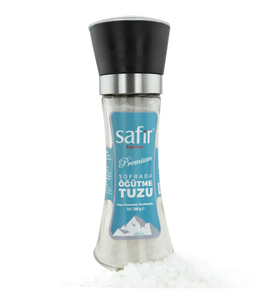SAFİR TUZ DEĞİRMEN 150 GR.CAM