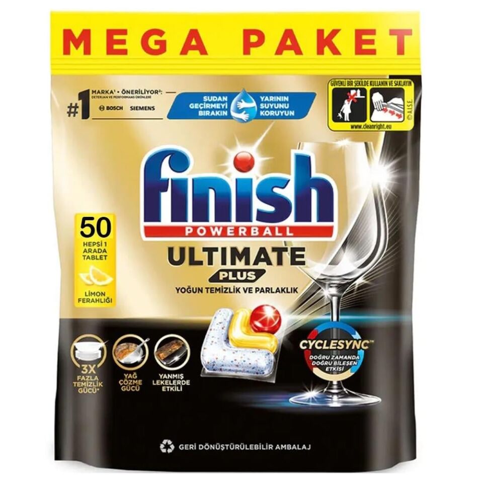 FİNİSH ULTİMATE PLUS TABLET 50 Lİ
