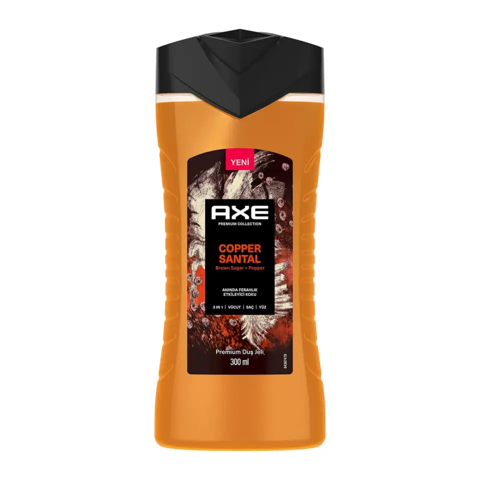 AXE DUŞ JELİ 300 ML.COPPER SANTAL