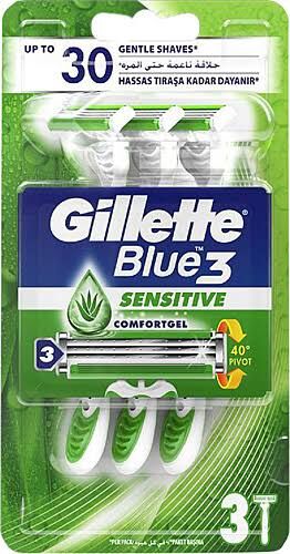GİLLETTE BLUE 3 SENSİTİVE 3 lü