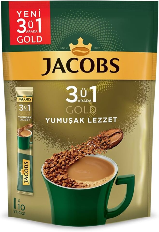 JACOBS 3Ü1 ARADA YUMUŞAK 10 LU