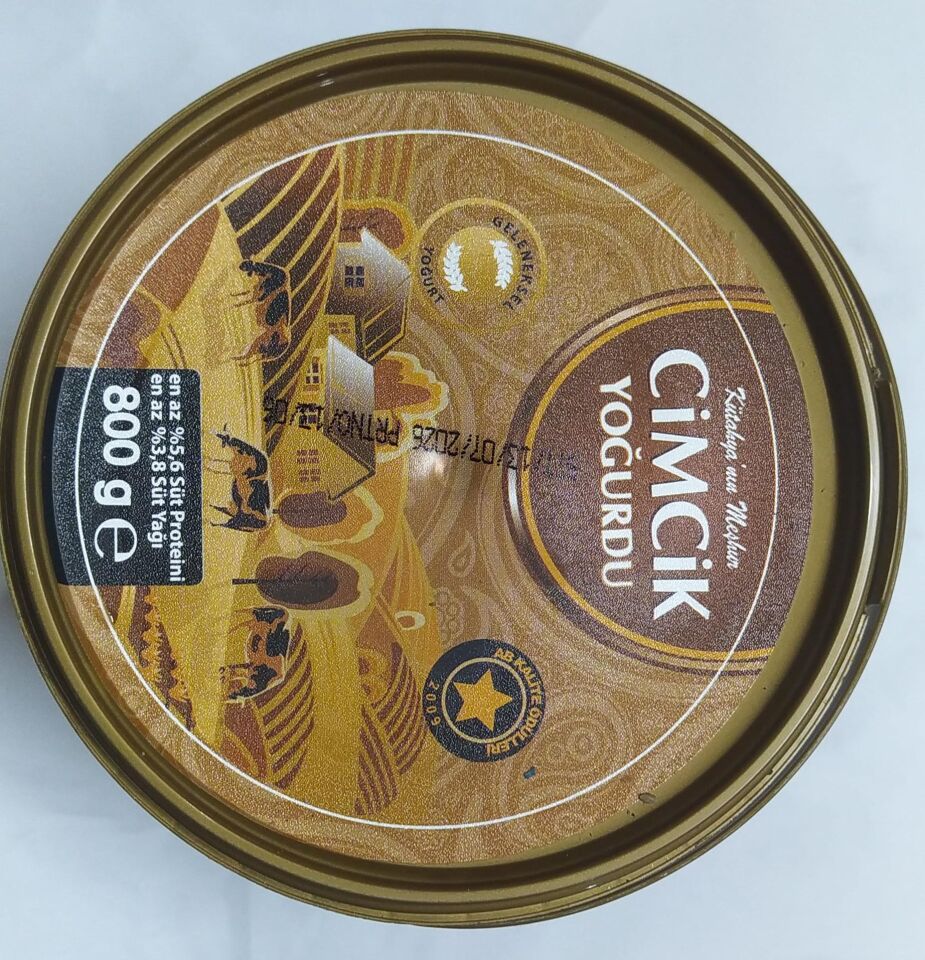 CİMCİK BESLER SÜZME YOĞURT 800 GR.