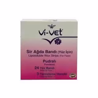 VİVET YÜZ BANT AĞDA 24 LÜ PUDRALI PEMBE