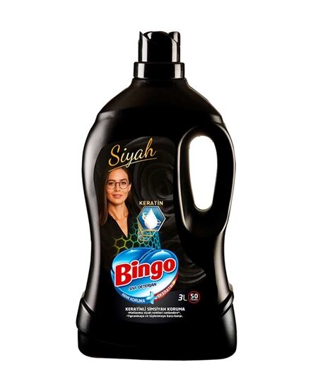 BİNGO SIVI DETERJAN 3 LT.SİYAH
