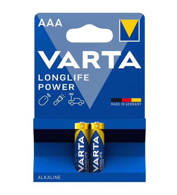 VARTA HIGH ENERGY (ALK) İNCE PİL 2'Lİ