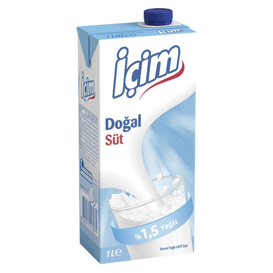 İÇİM SÜT 1/1 YARIM YAĞLI