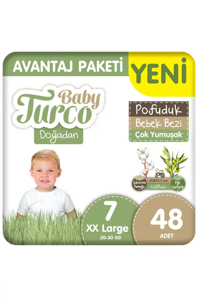 BABY TURCO AVANTAJ PAKET 7 NO 48 Lİ