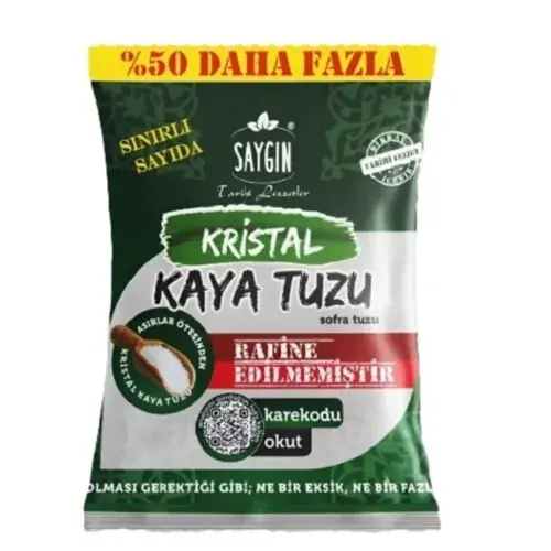 SAYGIN KAYA TUZU SOFRALIK 750 GR