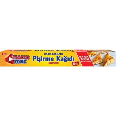 MACROMAX PİŞİRME KAĞIDI 10 LU