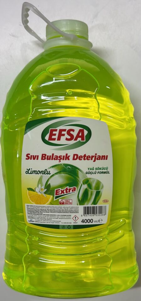 EFSA SIVI BULAŞIK SABUNU EXTRA 4 LT