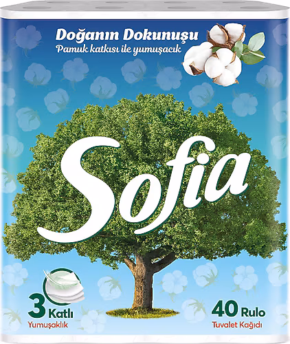 SOFİA TUVALET KAĞIDI 40 LI 3 KAT