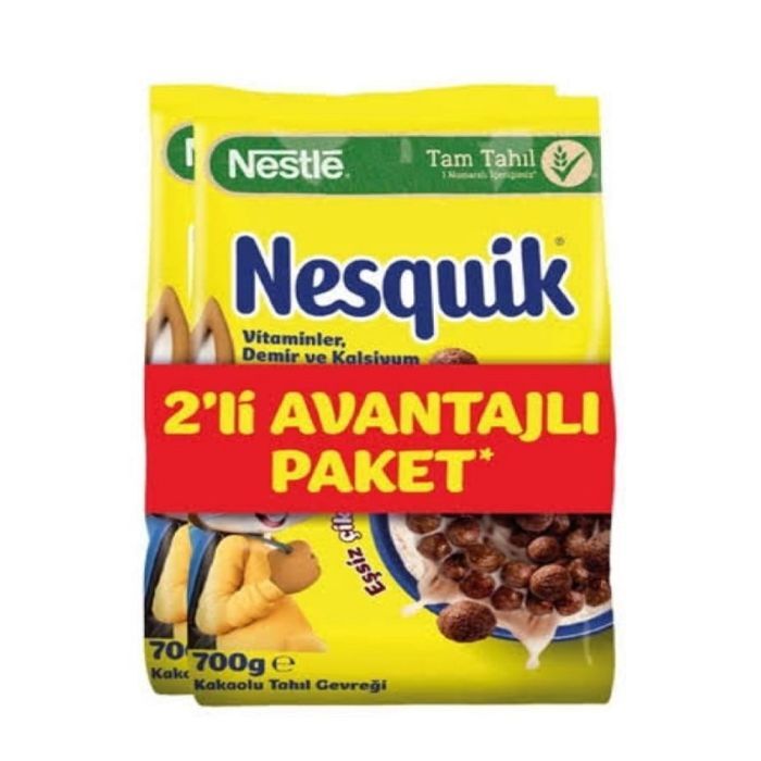 NESQUİK MISIR GEVREĞİ 700+700
