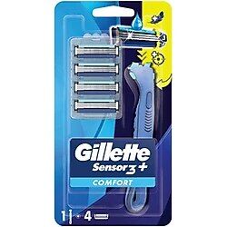 GİLLETTE SENSOR 3 PLUS COMFORT MAKİNA +4