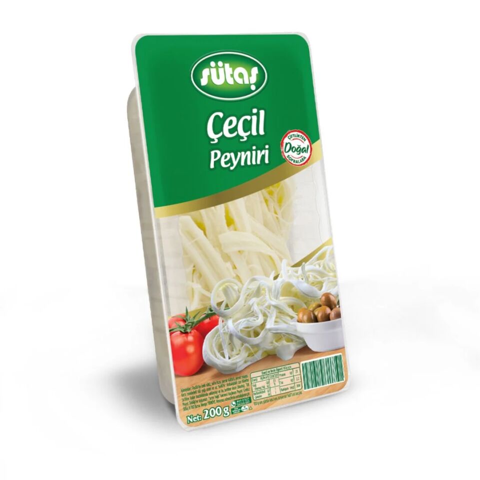 SÜTAŞ ÇEÇİL PEYNİRİ 200 GR